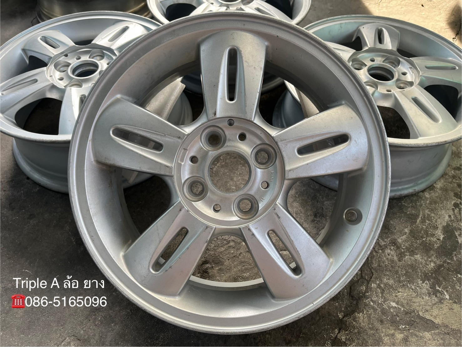 ✨ล้อแม็ก 4รู100✨MINI Cooper ขอบ 15