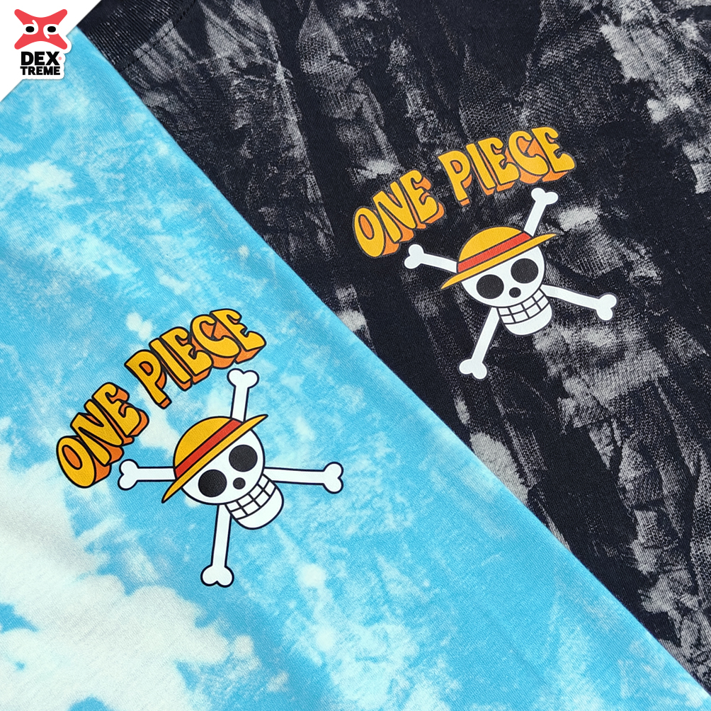 เสื้อวันพีซ Tees OP Luffy ผ้ามัดย้อม