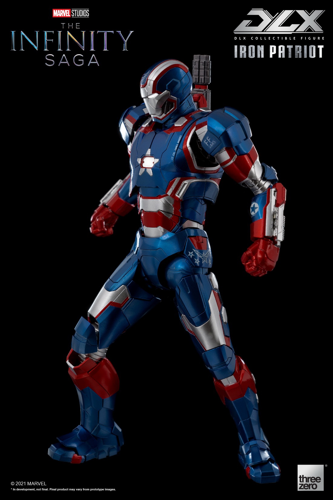 threezero 3Z02570C0 DLX The Infinity Saga - Iron Patriot