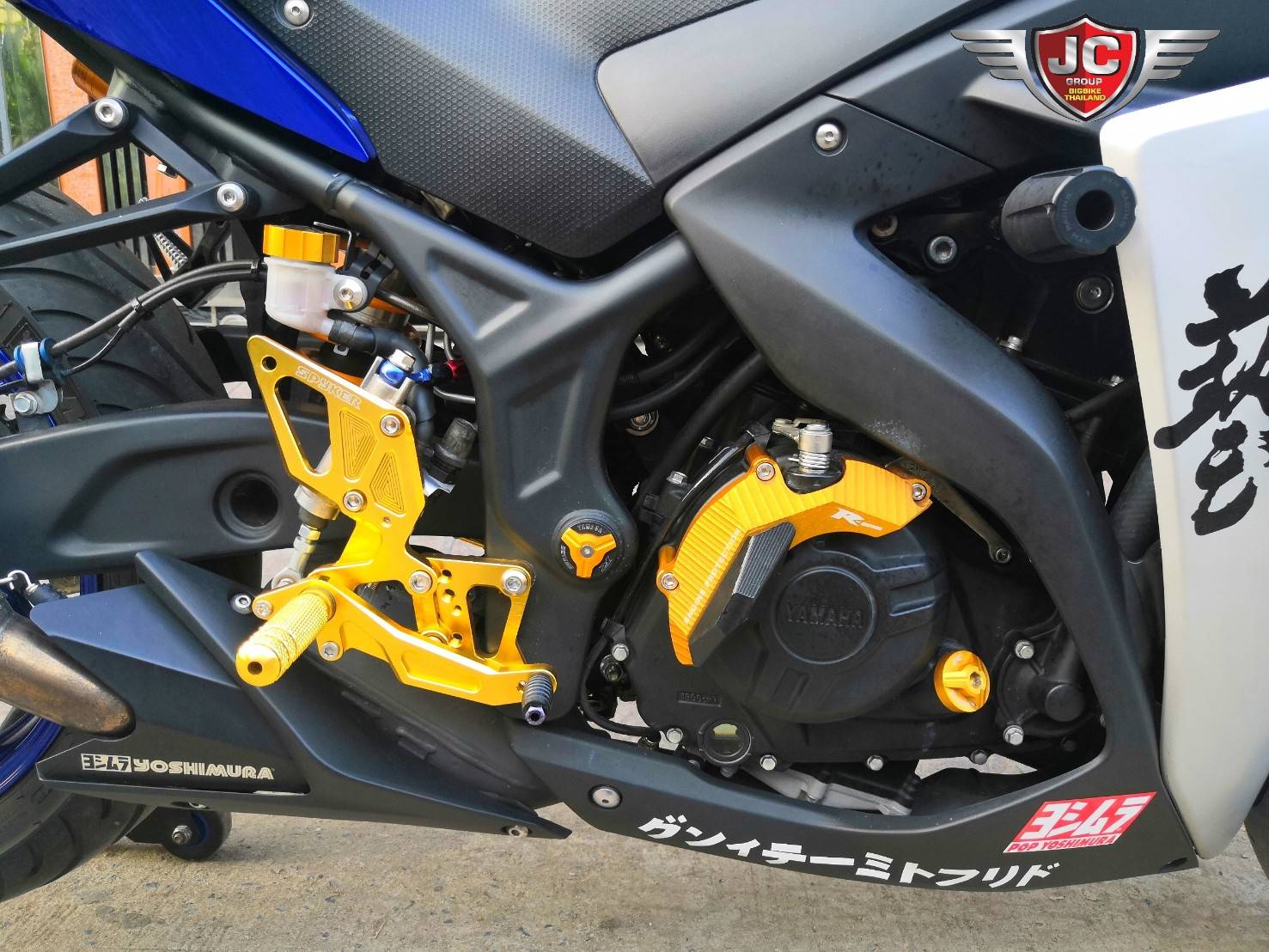 #YZF #R3 ปี2015 ของแต่งเกิน8หมื่น (แค่ท่อกับโช้คปาไป4หมื่นแล้ว) รถบ้านมือเดียว ไมล์6,xxxโลแท้