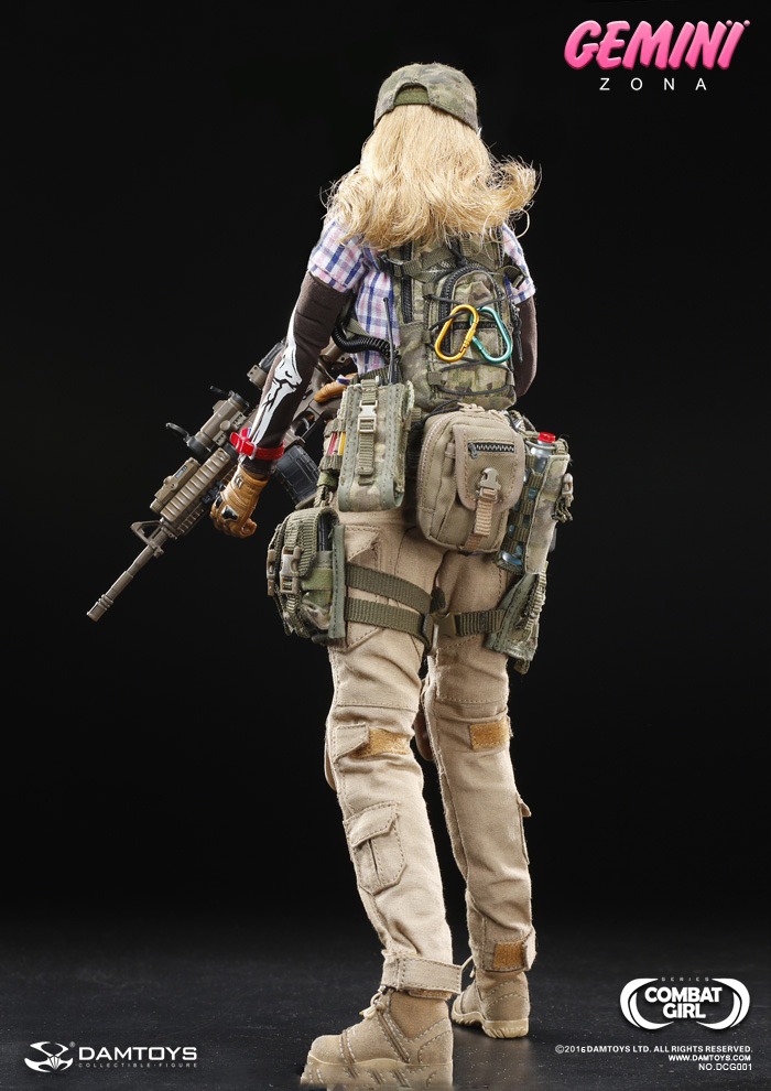 DAMTOYS 16 COMBAT GIRL Series - DCG002 Gemini Vicky