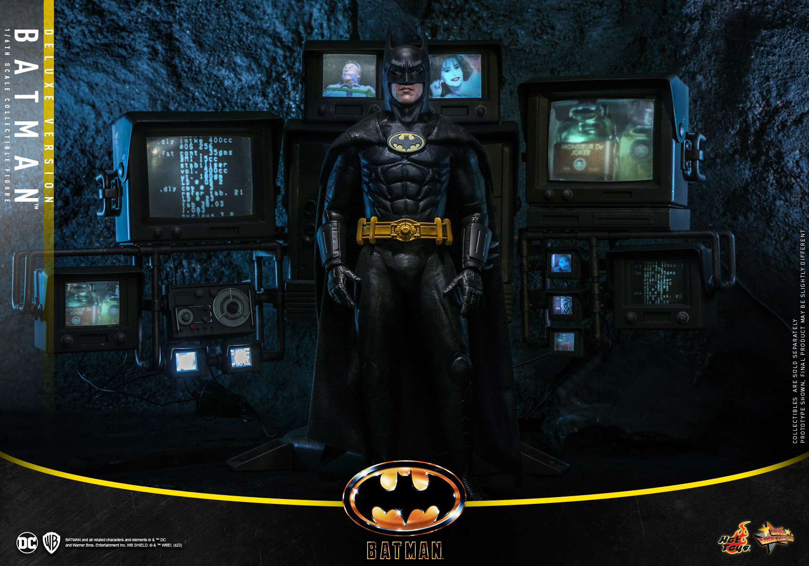 Hot Toys MMS693 1/6 Batman (1989) - Batman (Deluxe Version)