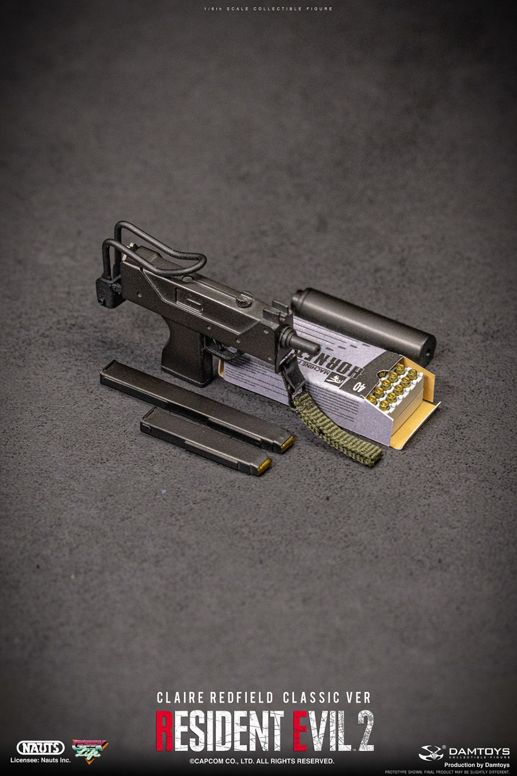 DAMTOYS DMS038 1/6 RESIDENT EVIL 2 - CLAIRE REDFIELD (CLASSIC VER)