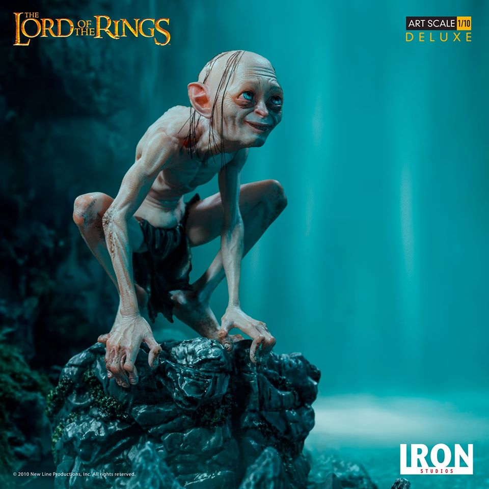 Iron Studios Deluxe Art Scale 1/10 Lord of the Rings - Gollum