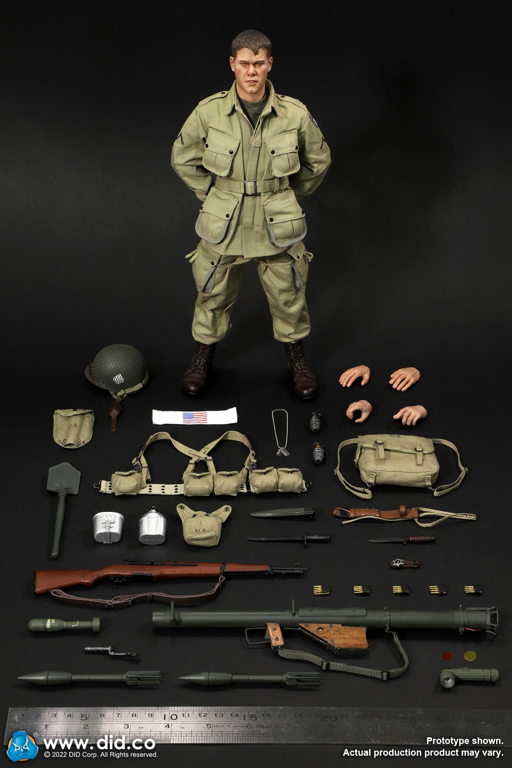 Did A80161S 1/6 WWII US 101st Airborne Division Ryan 2.0 (Deluxe Edition)