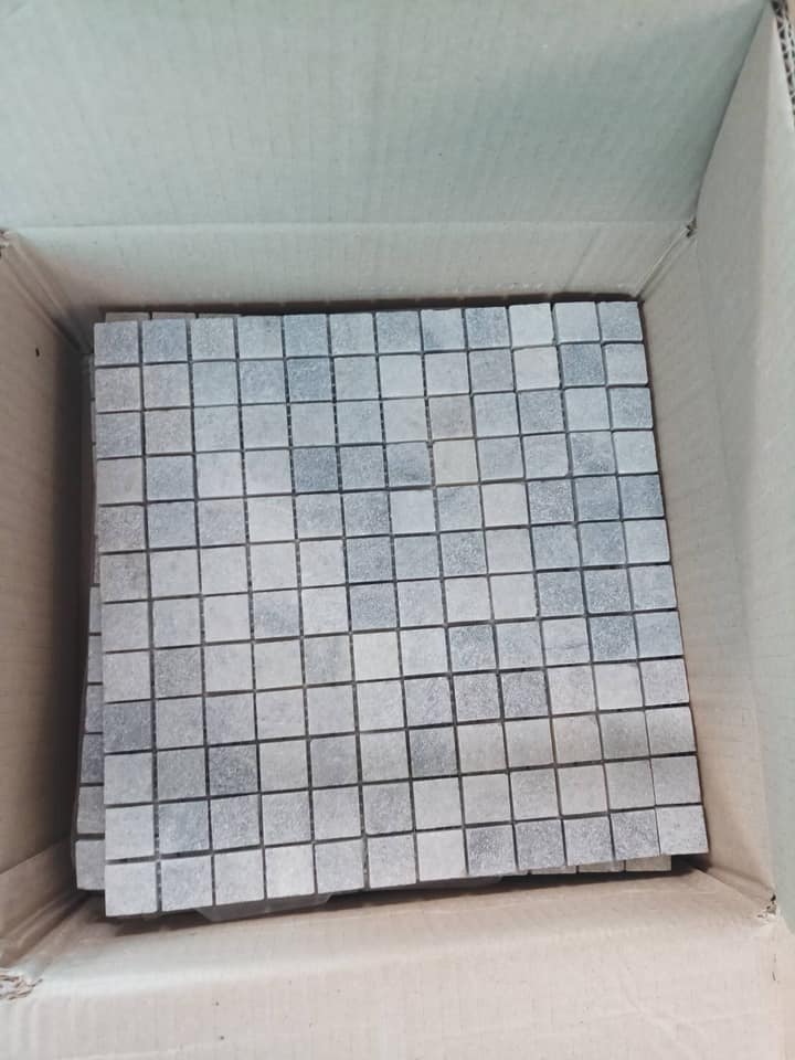 จัดส่ง หินCrystal black Mosaic ทอสกาน่า เขาใหญ่