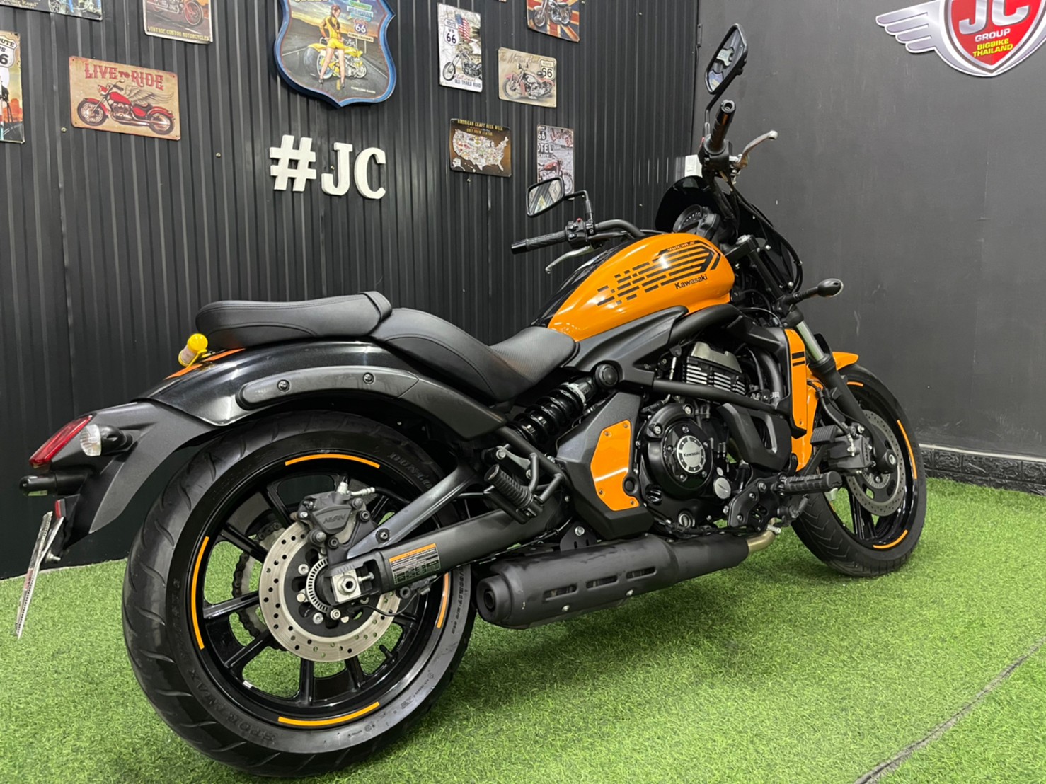 🚦🏍 รถสปอร์ตครุยเซอร์ตัวจริง #Vulcan650S Cafe Edition ปี 2021 รถเดิมสภาพสวยกริ๊บ