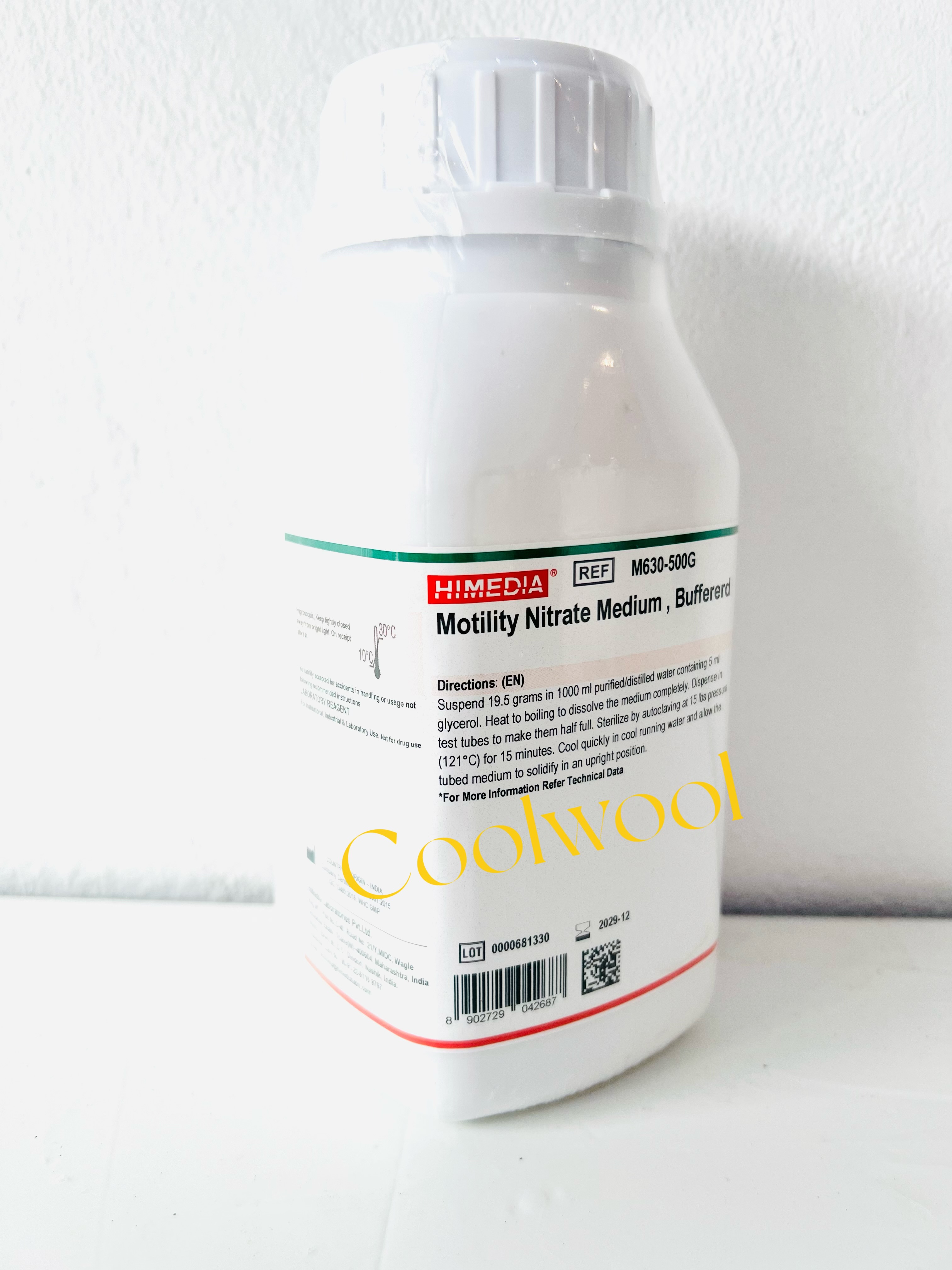 Himedia™MOTILITY NITRATE MEDIUM, BUFFERED, 500 G