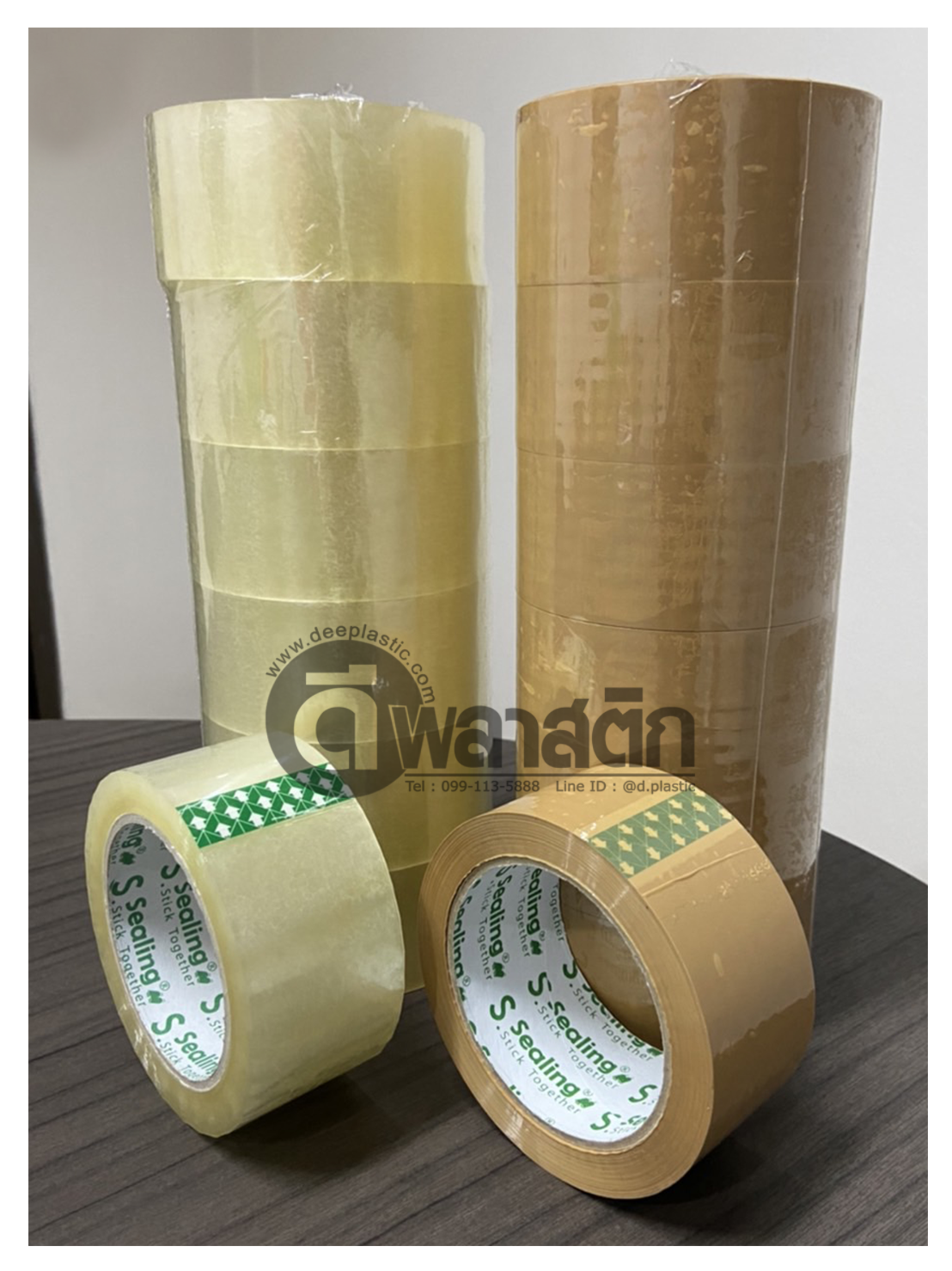 เทปกาวใส OPP หนา 40ไมครอน 100หลา