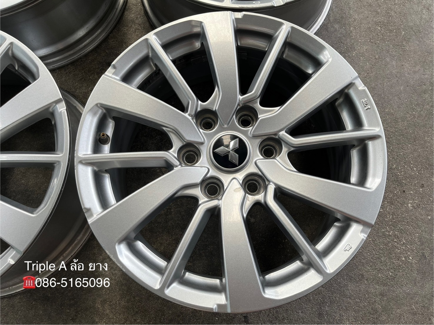 ✨ล้อแม็ก 6รู139✨Mitsu Pajero ขอบ 18💖สภาพดี💖