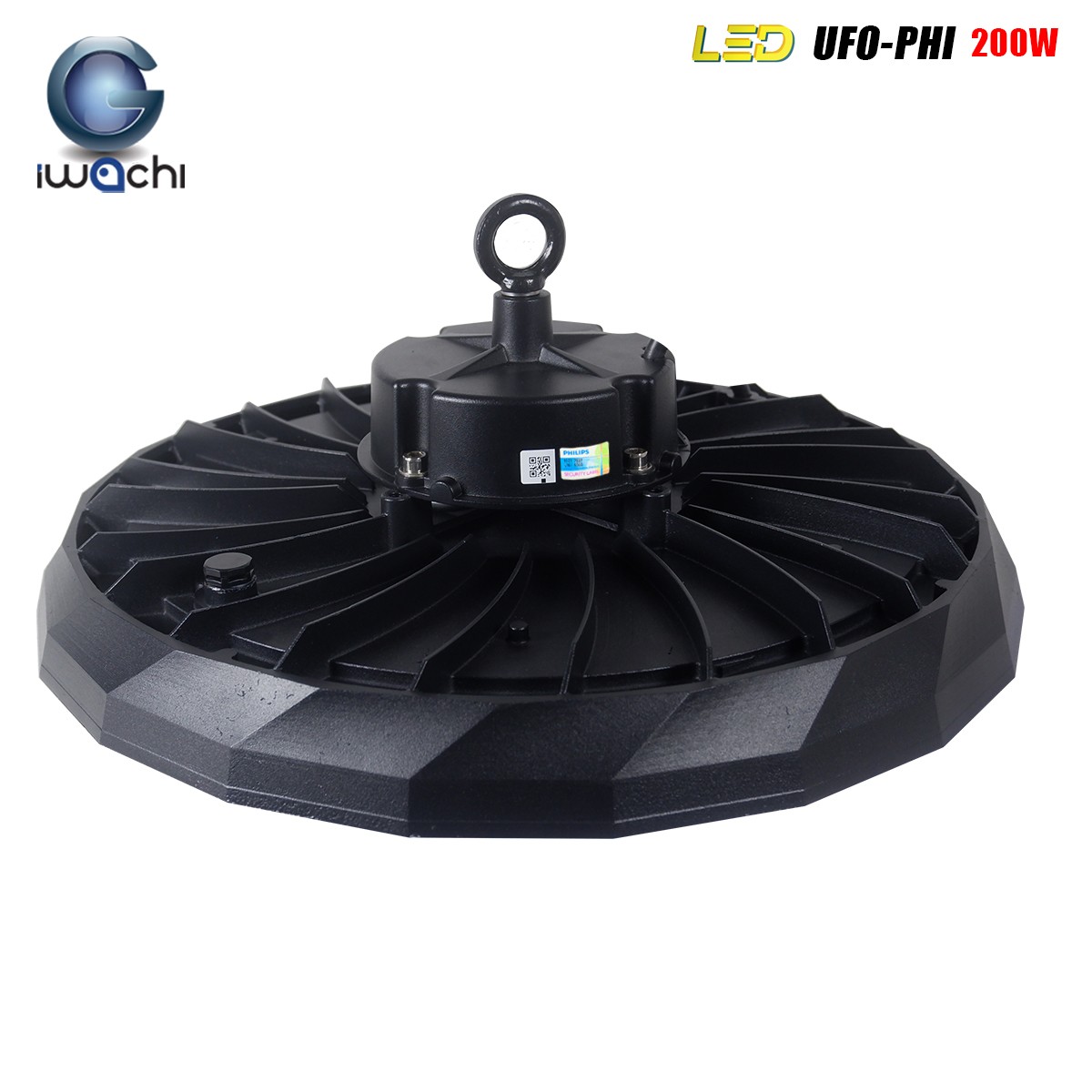 โคมไฮเบย์ รุ่น UFO ไดเวอร์ฟิลิป LED 200w แสงขาว