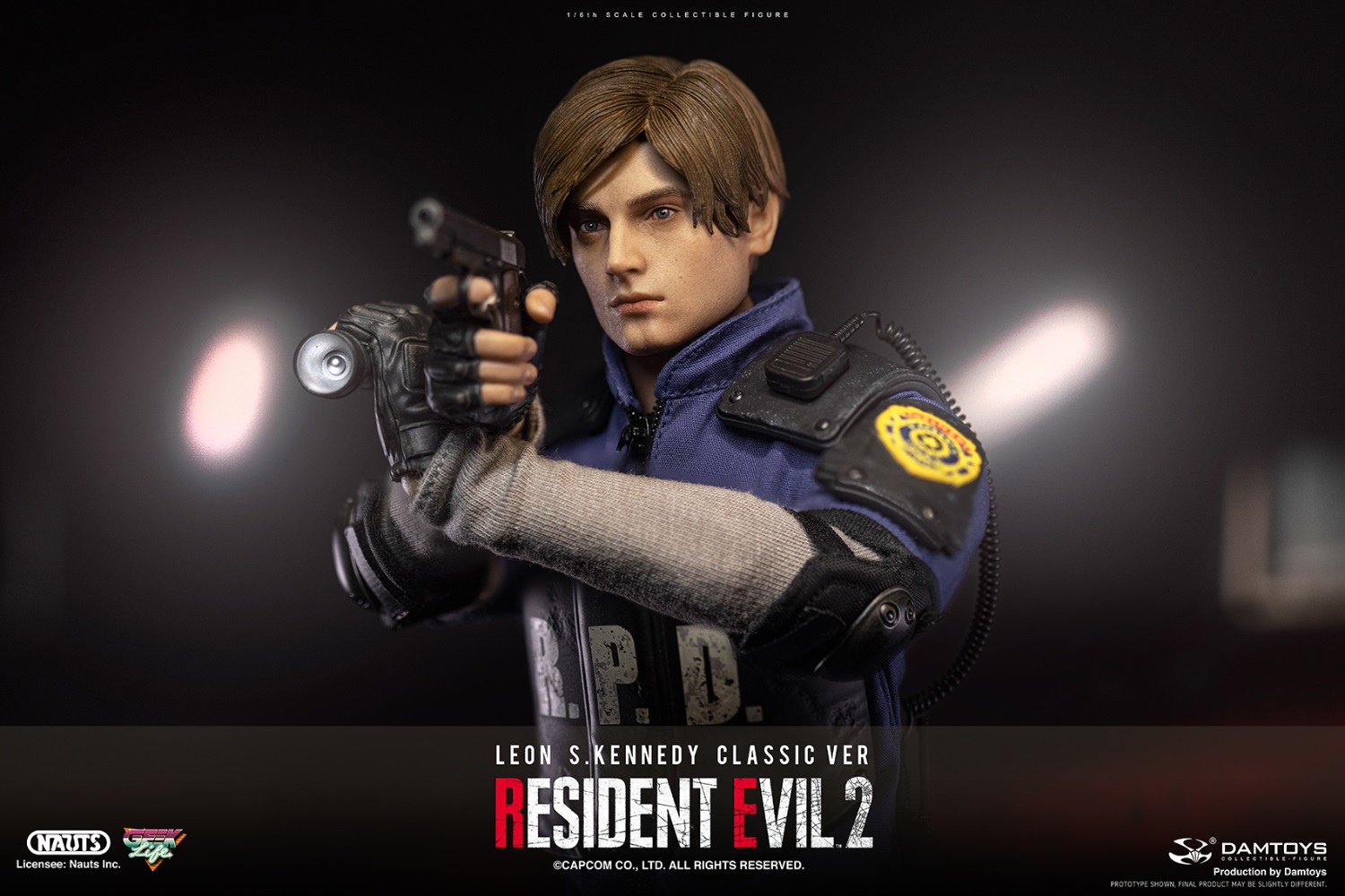 DAMTOYS DMS037 1/6 RESIDENT EVIL 2 - LEON S.KENNEDY (CLASSIC VER)