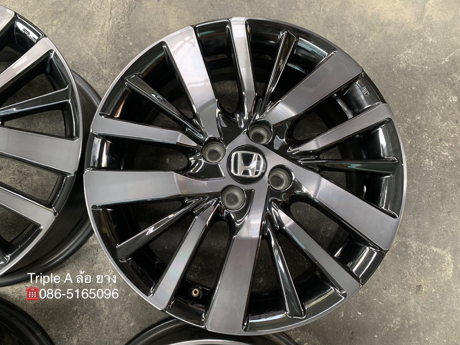 ✨ล้อแม็กป้ายแดง✨Honda City Hatchback รุ่นใหม่ ขอบ 16 ดำหน้าชา💖สวยกริ๊บ💖