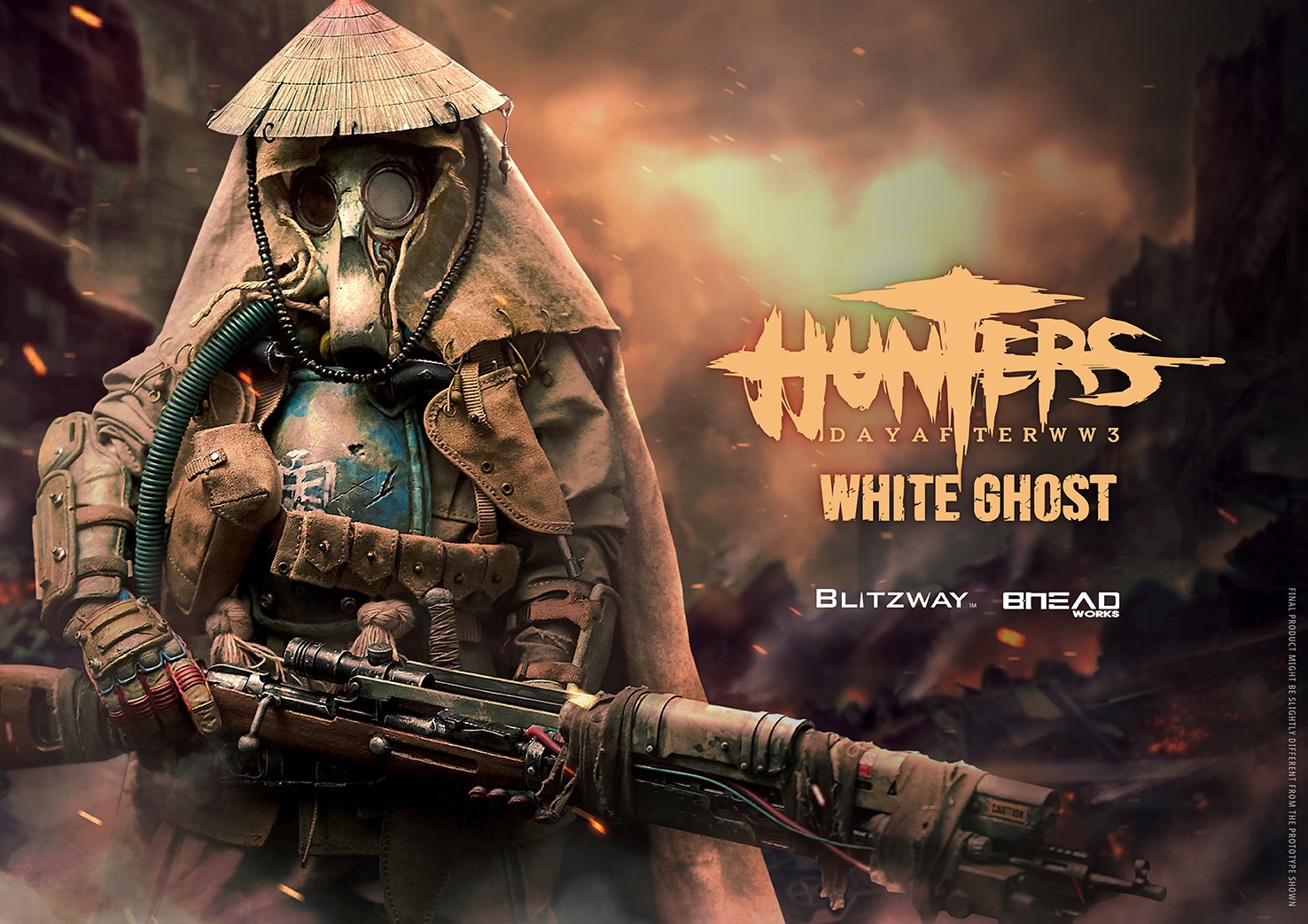 BLITZWAY BW-UMS11801 1/6 Hunters: Day After WW3 - White Ghost