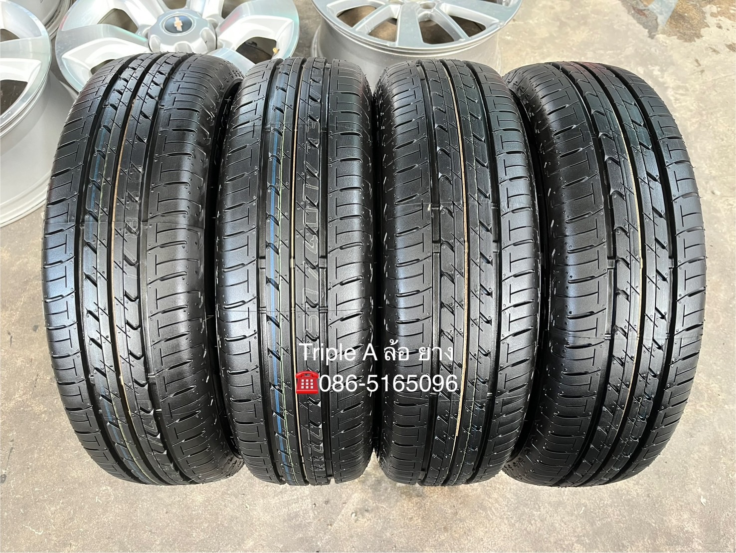 💥ปี 25💥✨ยางป้ายแดง✨165-65-14 Bridgestone💖สวยกริ๊บ💖