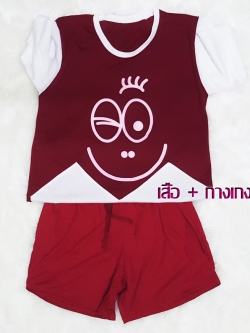 เซ็ท แฟชั่น เสื้อยืด + กางเกง