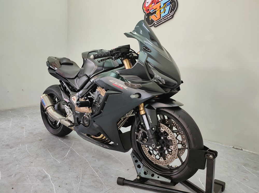 สายจอด 💢 ดุดันคมเข้ม HONDA CBR650R จดปี2020 นางฟ้า...เเต่งจัดเต็ม ❤️🔥
