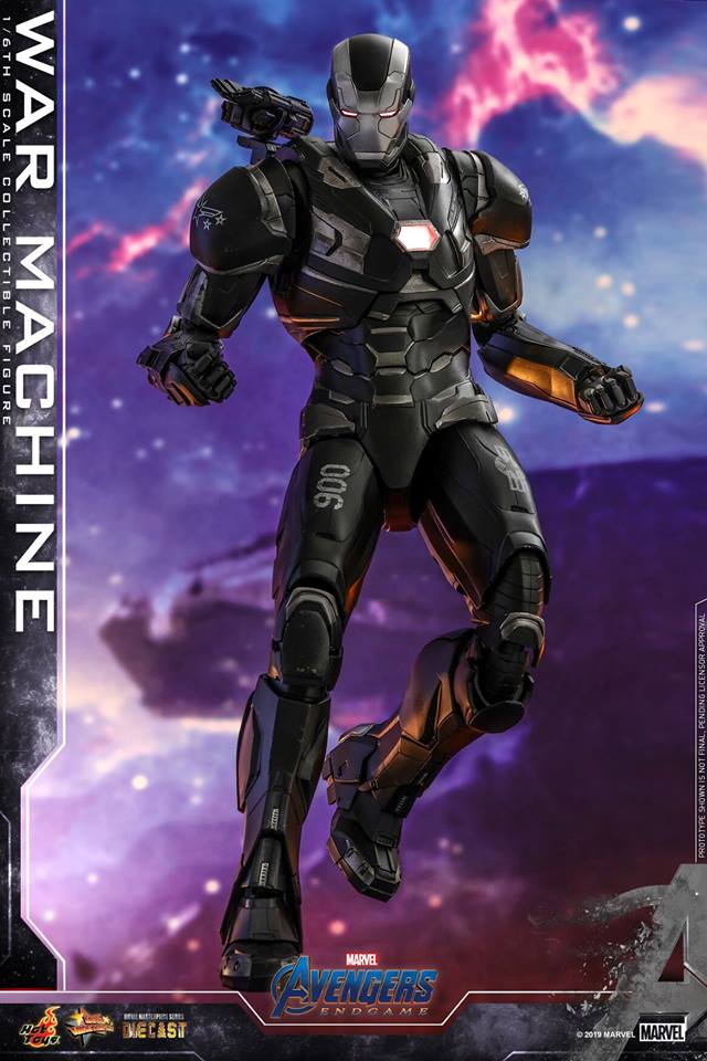 Hot Toys MMS530D31 Avengers Endgame - War Machine