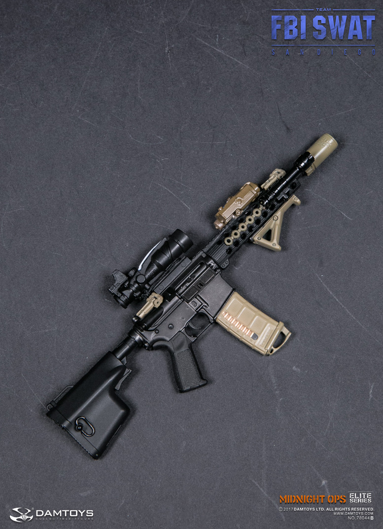 DAMTOYS No.78044 FBI SWAT TEAM AGENT - SAN DIEGO