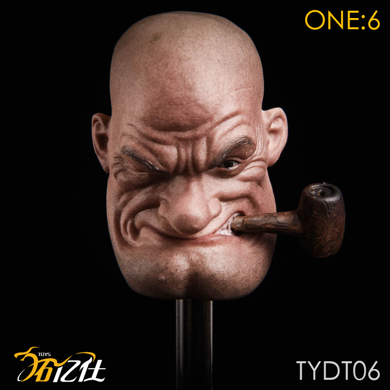 TYSToys TYDT06 1/6 Popeye Headsculpt