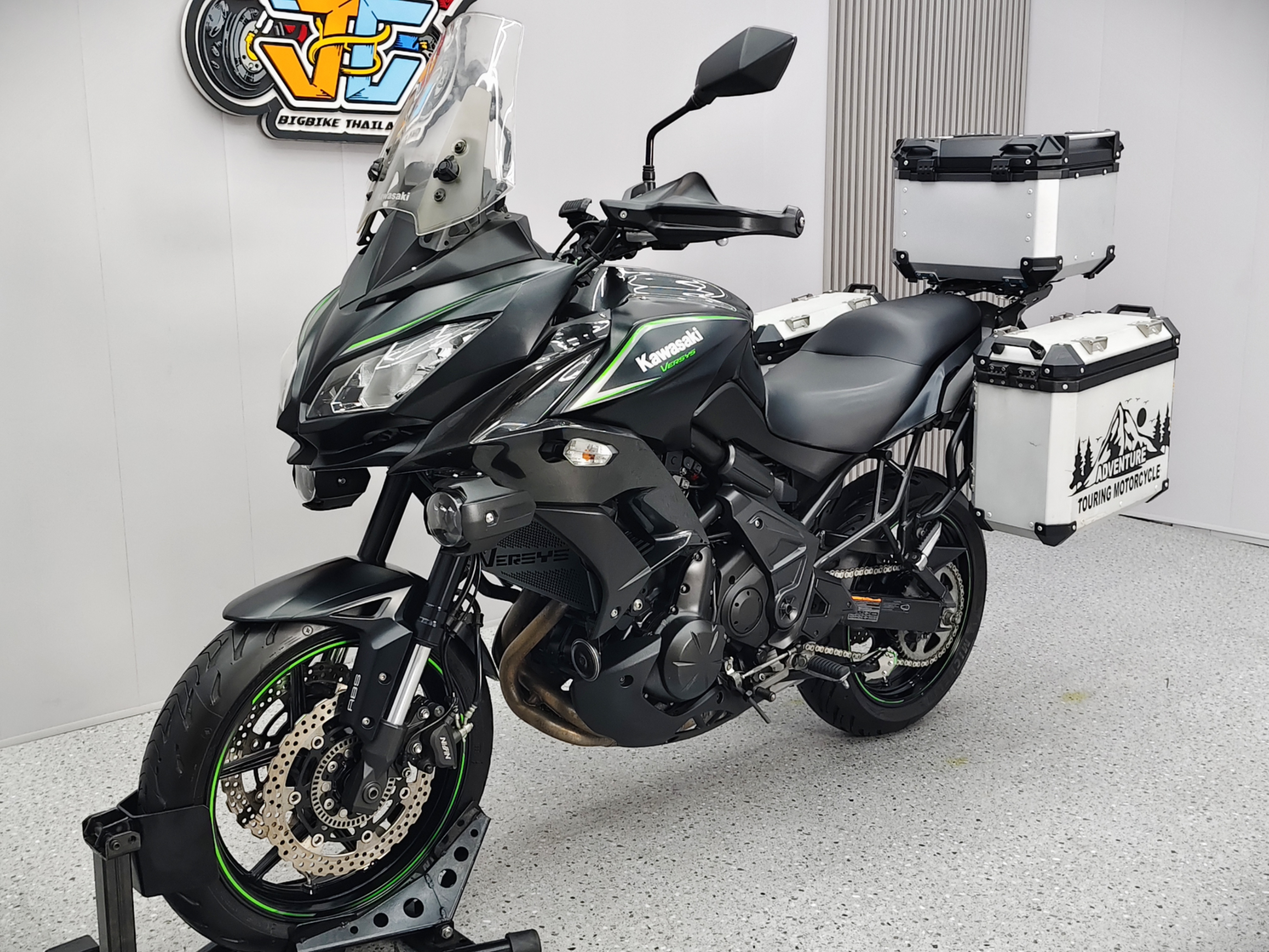 ❌️ ร้าน นี้ ไม่ กรอ ไมล์ ❌️ หนาวแล้วออกทริปได้ 😆 Versys650abs รถปลายปี 2017 เซอร์วิสพร้อมใช้เลย