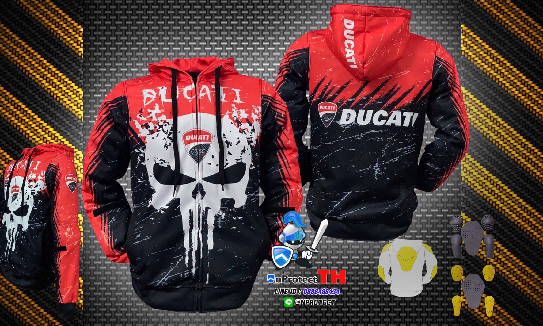 เสื้อการ์ดดูคาติ DUCAI CORSE