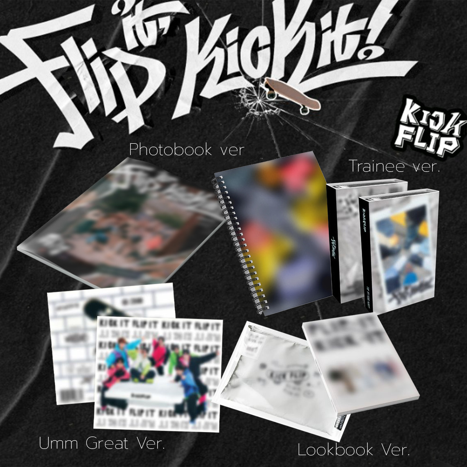 [PRE] KickFlip 1st Mini Album [Flip it, Kick it!]
