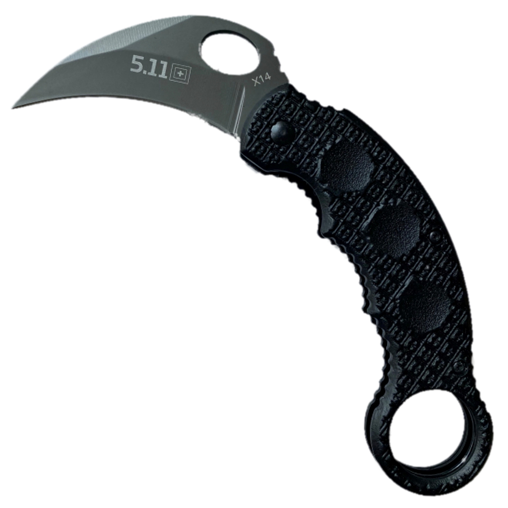 มีดพับ มีดคารัมบิต 5.11 Tactical Karambit Knives X14 ขนาด 6.3 นิ้ว (16 ซม.)