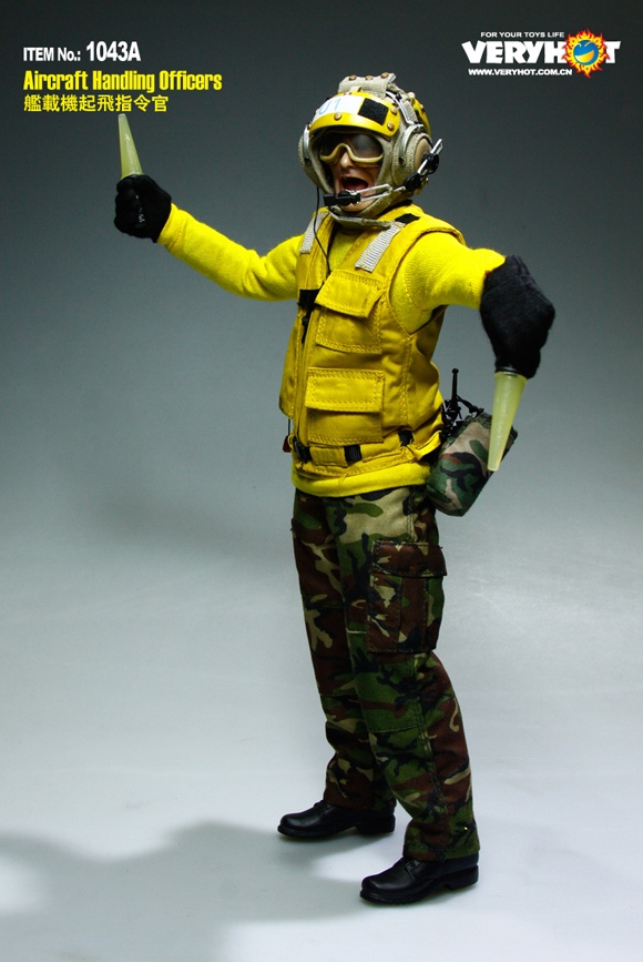 VERYHOT NO:1043A US Navy Flight Deck Crew (Aircraft Handing Officers)