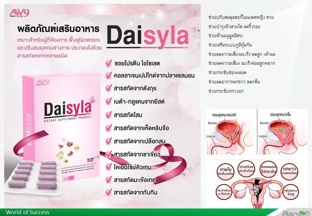 เดซีร่า Daisyla AW9 เอดับเบิ้ลยูไนน์ AW 9 AW aw 9