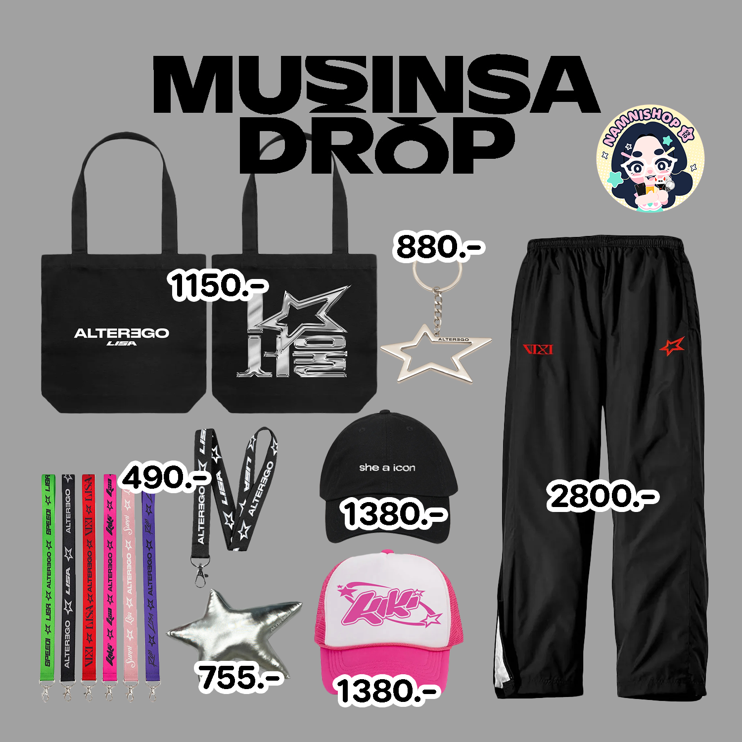 [PRE] [สั่งทางไลน์เท่านั้น‼️] กดจาก(เกาหลี) LISA [ALTEREGO] Official MD