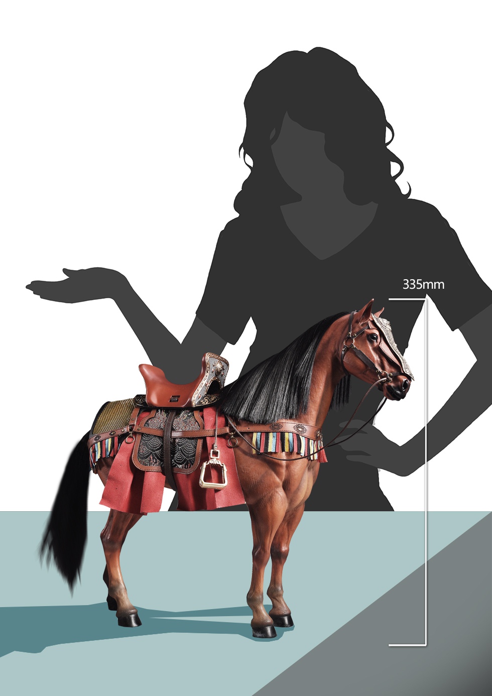 303TOYS MP022 & MP023 1/6 THREE KINGDOMS SERIES - HUANG ZHONG HANSHENG GENERAL OF THE REAR (EXCLUSIVE COPPER VERSION) & PRAIRIE FIRE THE STEED OF HUANG ZHONG