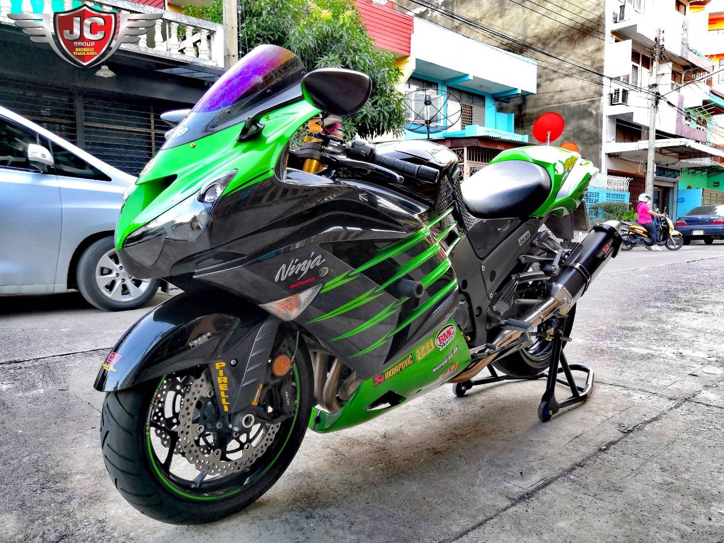 Kawasaki Ninja ZX14R ปี 2015 ตัวพิเศษ✨Ohlins Edition✨ ของแต่งเพียบ
