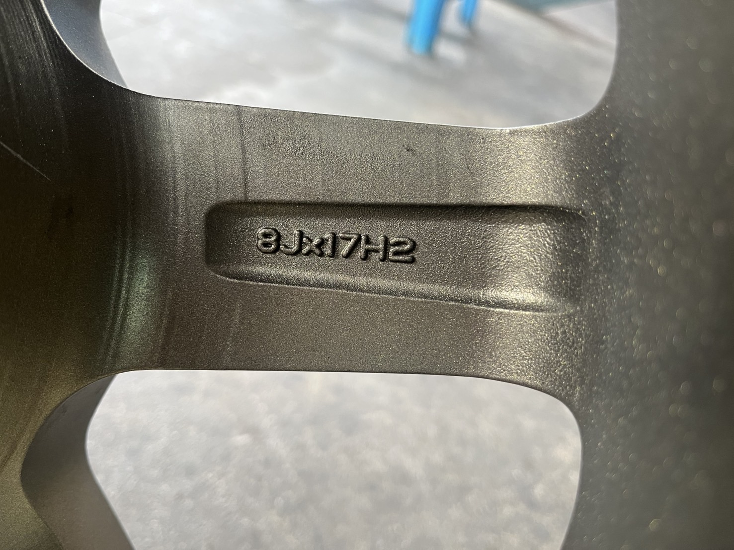 ✨ล้อแม็กเศษ 1 วง✨5รู114✨TE37 ขอบ 17 (งาน ART)