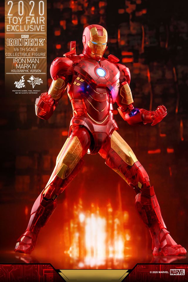 Hot Toys MMS568 IRON MAN 2 - IRON MAN MARK IV (HOLOGRAPHIC VERSION)