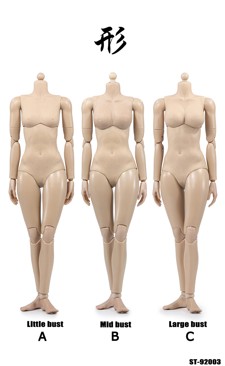 POPTOYS 92003A-C / 92004A-C XING Series - Repay Version Super flexible female body (Plastic Joints)