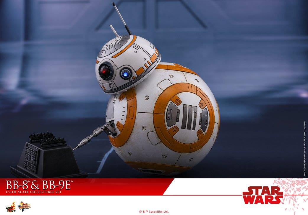 Hot Toys MMS442 STAR WARS: THE LAST JEDI - BB-8 & BB-9E
