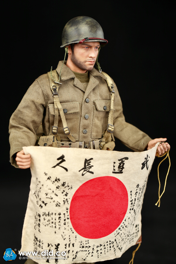 DID A80129 WWII US Army 77th Infantry Division - Captain Sam