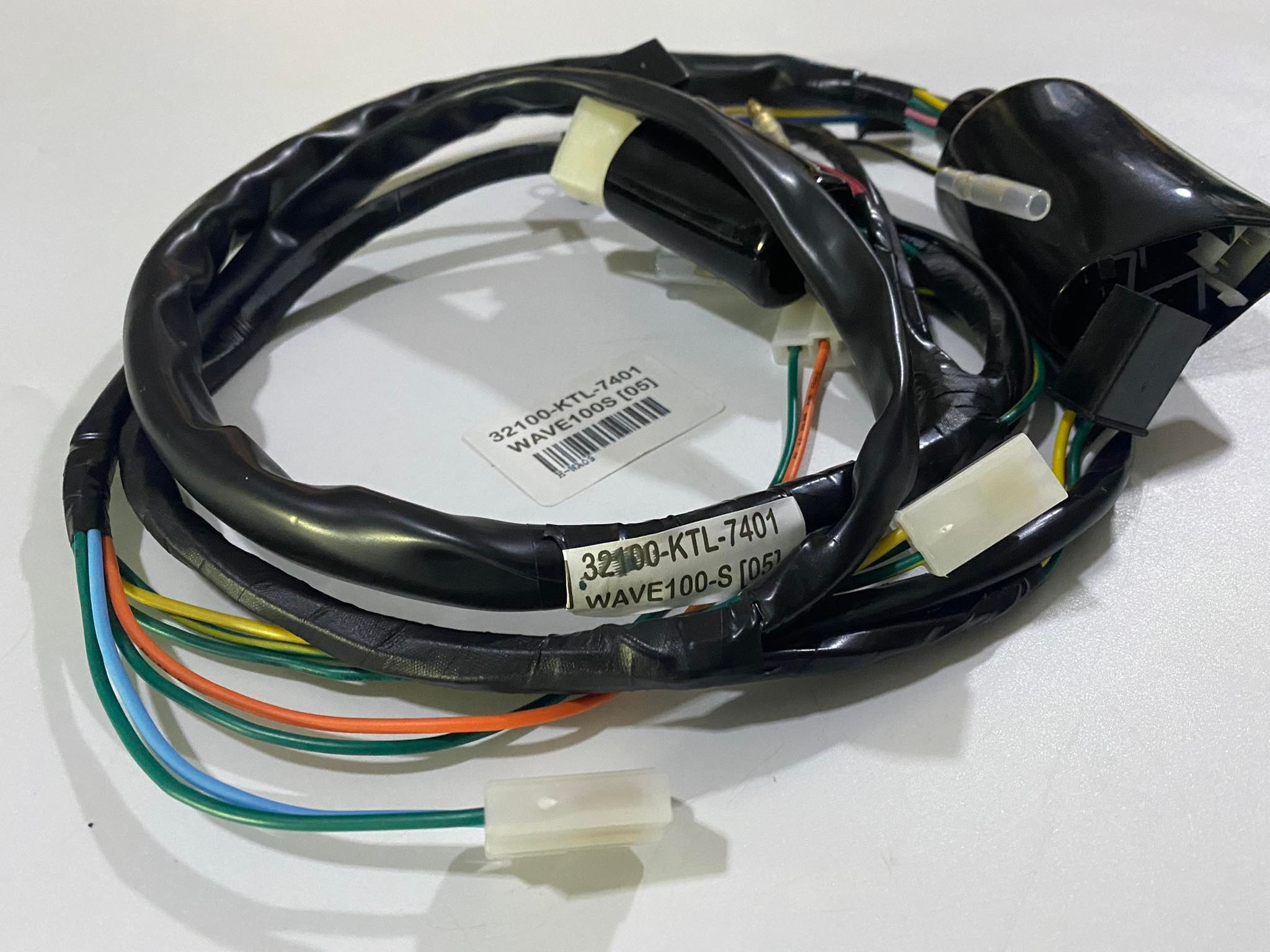 ชุดสายไฟเวฟ100s ปี2005 สตาร์ทเท้า นบ.