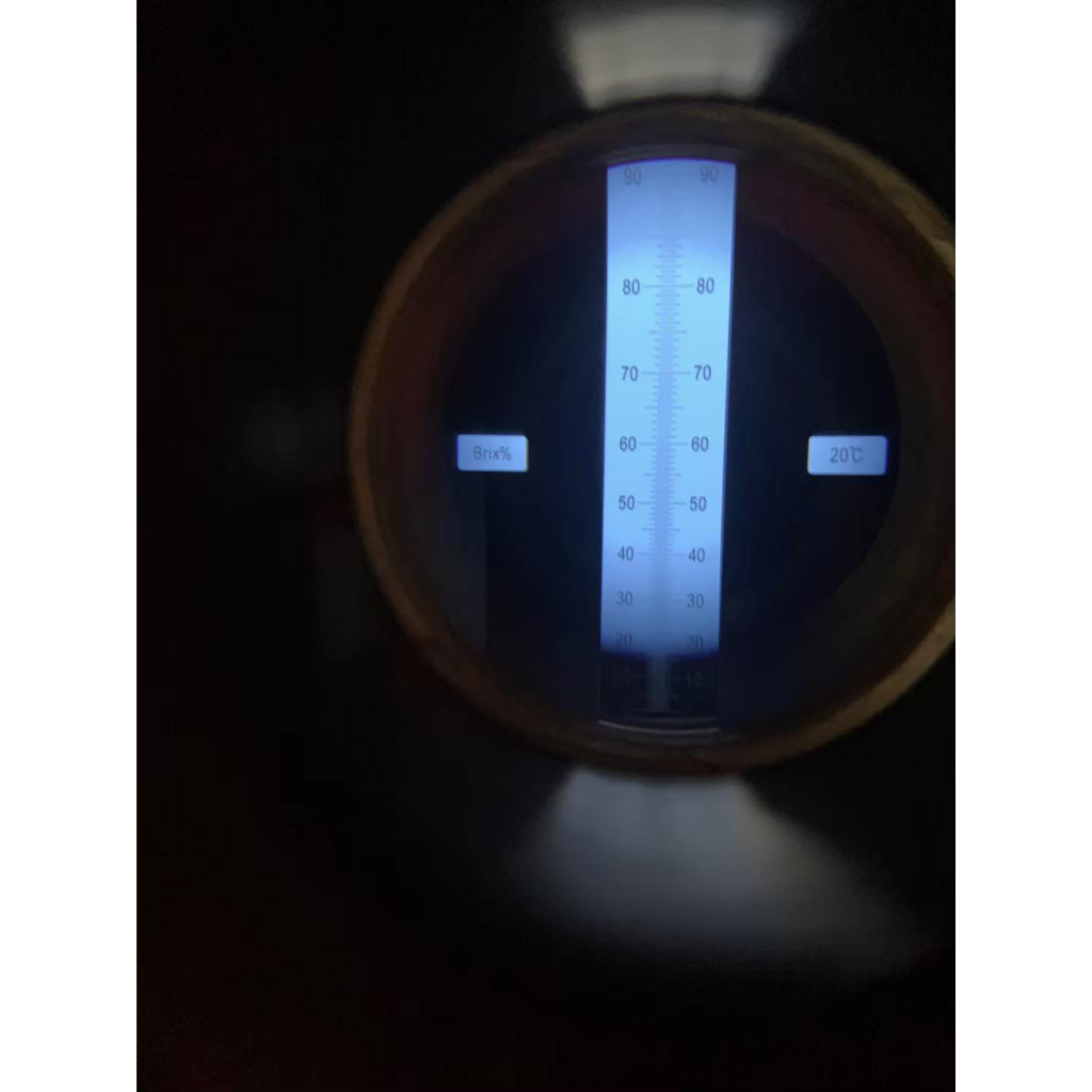 เครื่องวัดความหวาน 0-90% Brix Meter แบบส่องกล้อง วัดกลูโคส ไซรัป น้ำตาล น้ำผึ้ง นม
