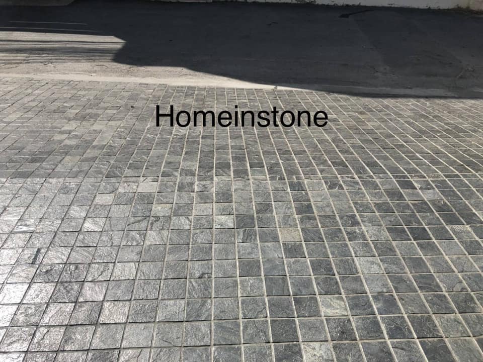 หินธรรมชาติ ซิลเวอร์ เกรย์ พร้อมส่ง