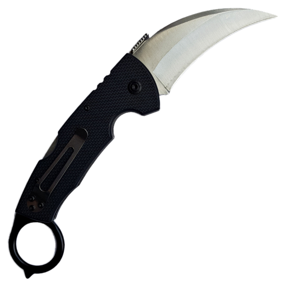 มีดคารัมบิต มีดพับ Cold Steel Tiger Claw Karambit Knives ขนาด 9.1 นิ้ว (23.2 ซม.)