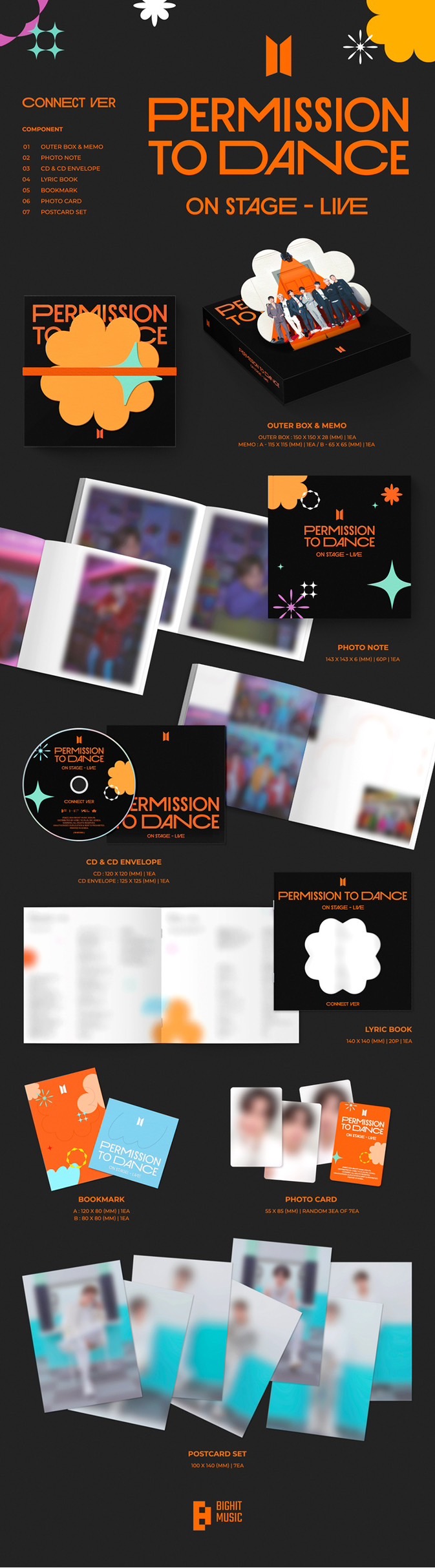 [PRE] ❌ไม่มีของแถม BTS PERMISSION TO DANCE ON STAGE - SEOUL