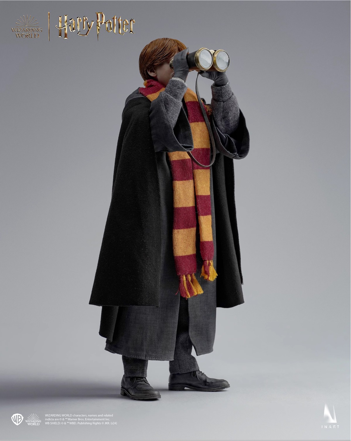 INART x Queen Studios A010D1 Harry Potter and the Philosopher's Stone - Ron Weasley (Deluxe Version) [Hair Transplant Headsculpt]