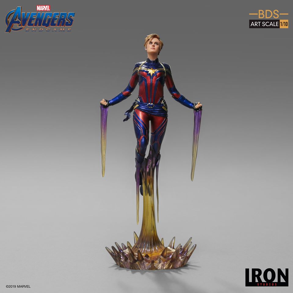 Iron Studios BDS Art Scale 1/10 Avengers: Endgame - Captain Marvel