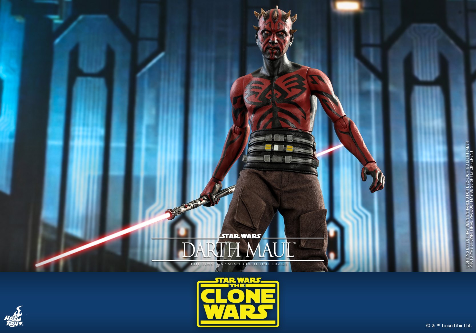 Hot Toys TMS024 1/6 Star Wars: The Clone Wars™ - Darth Maul™