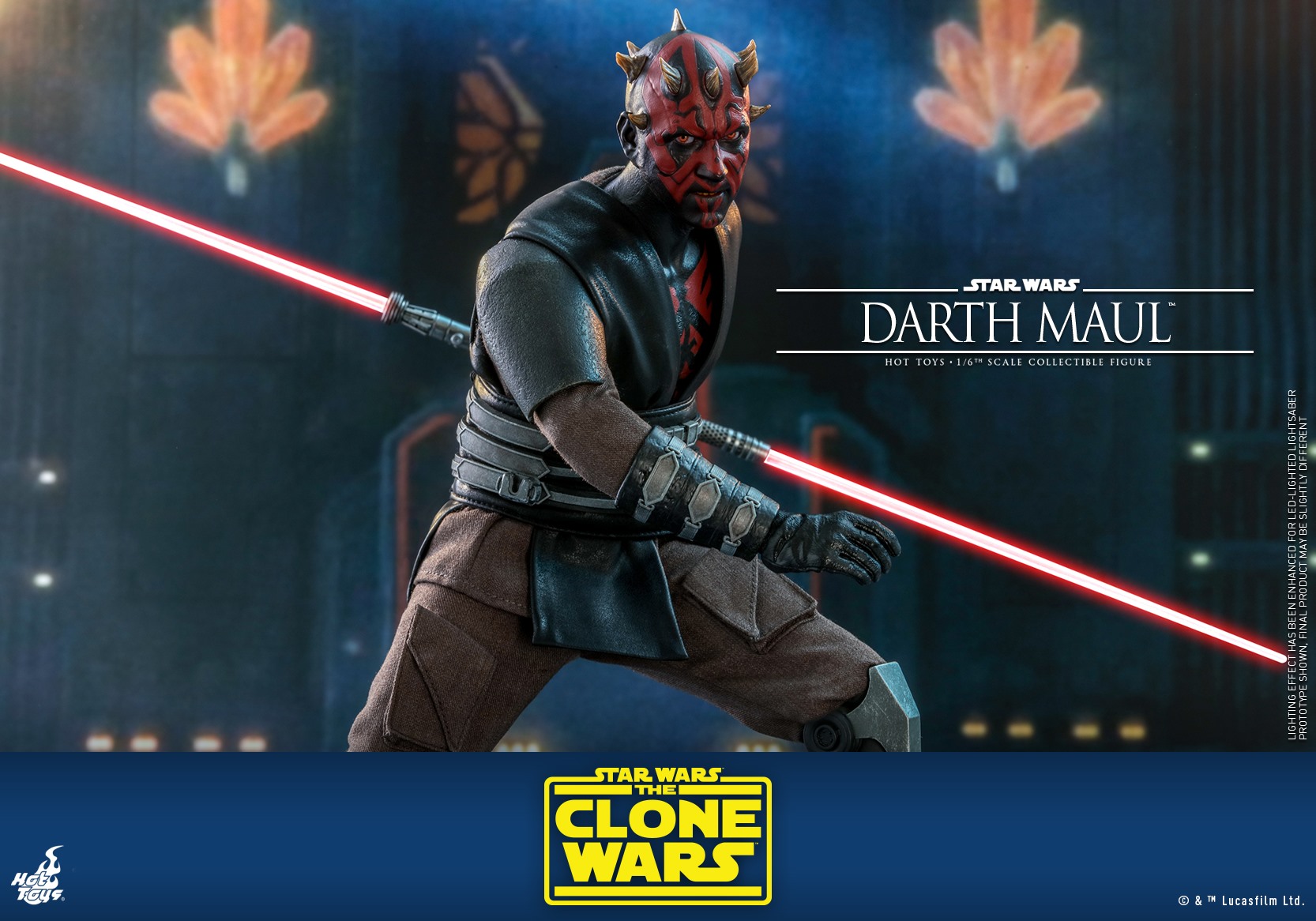 Hot Toys TMS024 1/6 Star Wars: The Clone Wars™ - Darth Maul™