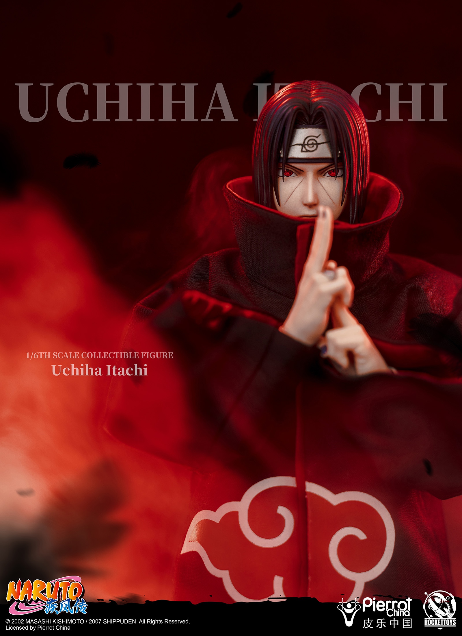 ROCKETTOYS ROC-003 1/6 NARUTO - UCHIHA ITACHI