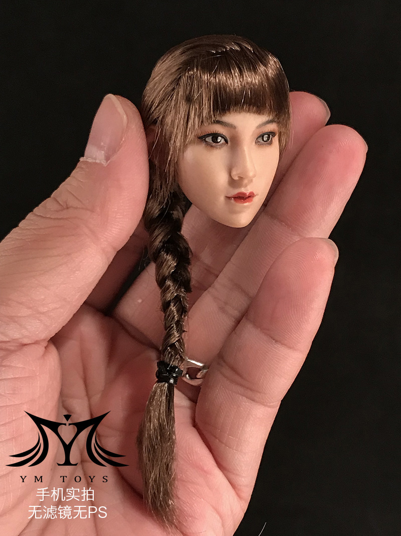 YMTOYS Wing A / Wing B / Wing C / Wing D 1/6 Asian Beauty Headsculpt