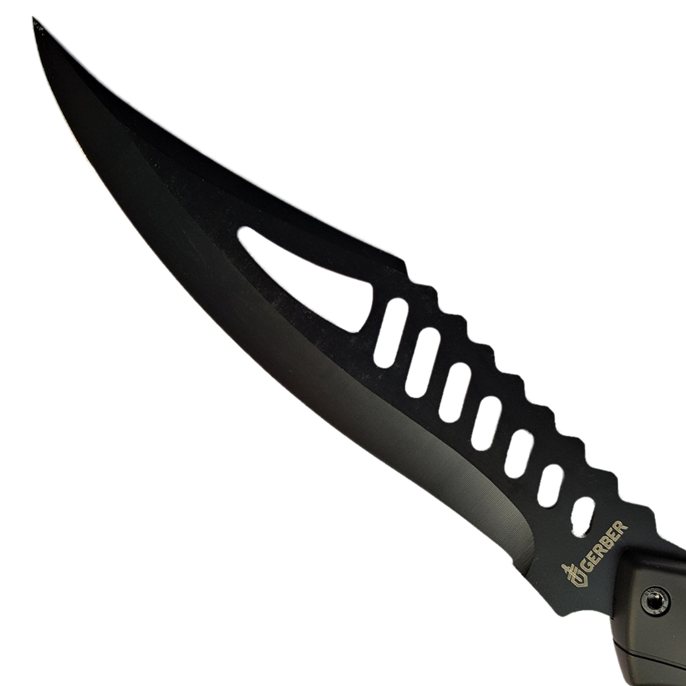 มีดพก มีดเดินป่า มีดใบตาย GERBER 16 นิ้ว (41 ซม.) พร้อมซองผ้าไนล่อนร้อยเข็มขัดสำหรับเก็บมีด